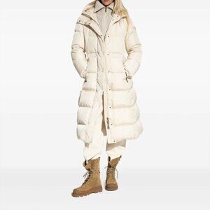 The Moncler Chamer Hooded Quilted Coat